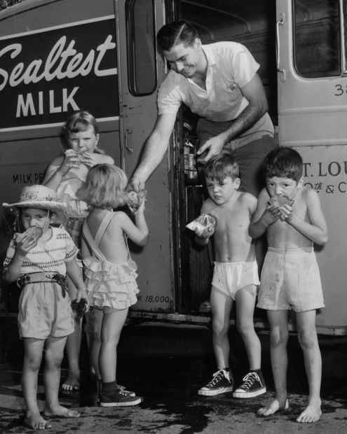 Beating the heat in 1954